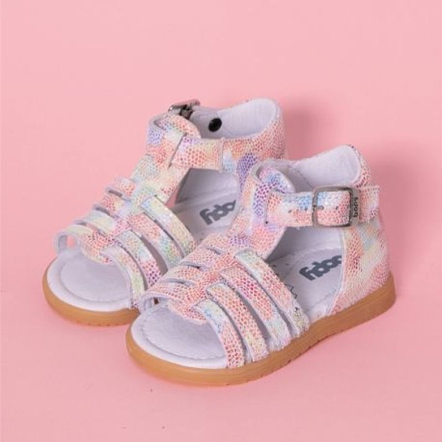 Bopy Sandales Fille | Reabou Multico Pastel