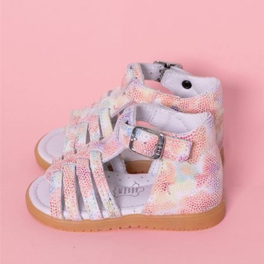Bopy Sandales Fille | Reabou Multico Pastel