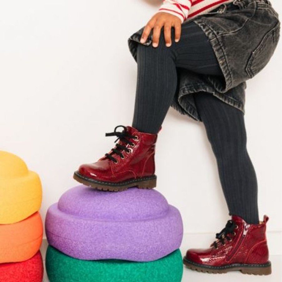 Bopy Boots Et Bottes Fille | Shiva Bordeaux Vernis