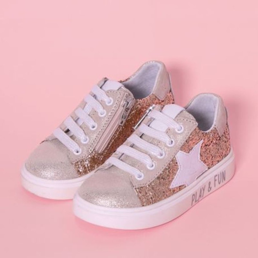 Bopy Baskets Fille | Sadisca Or