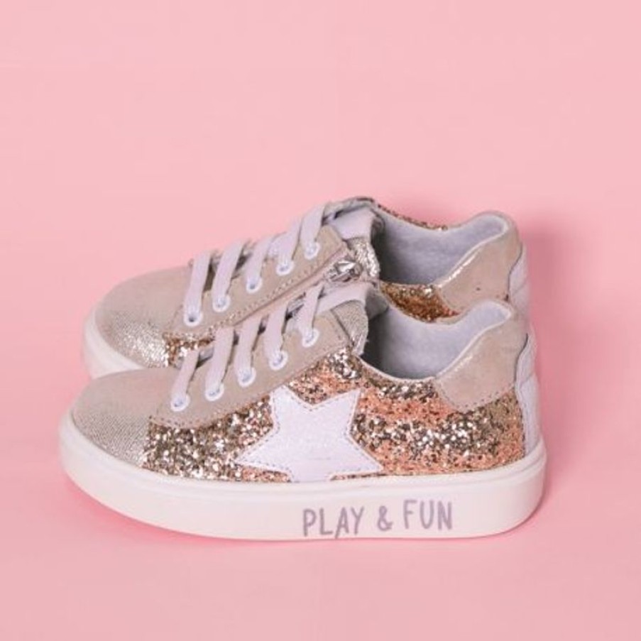 Bopy Baskets Fille | Sadisca Or
