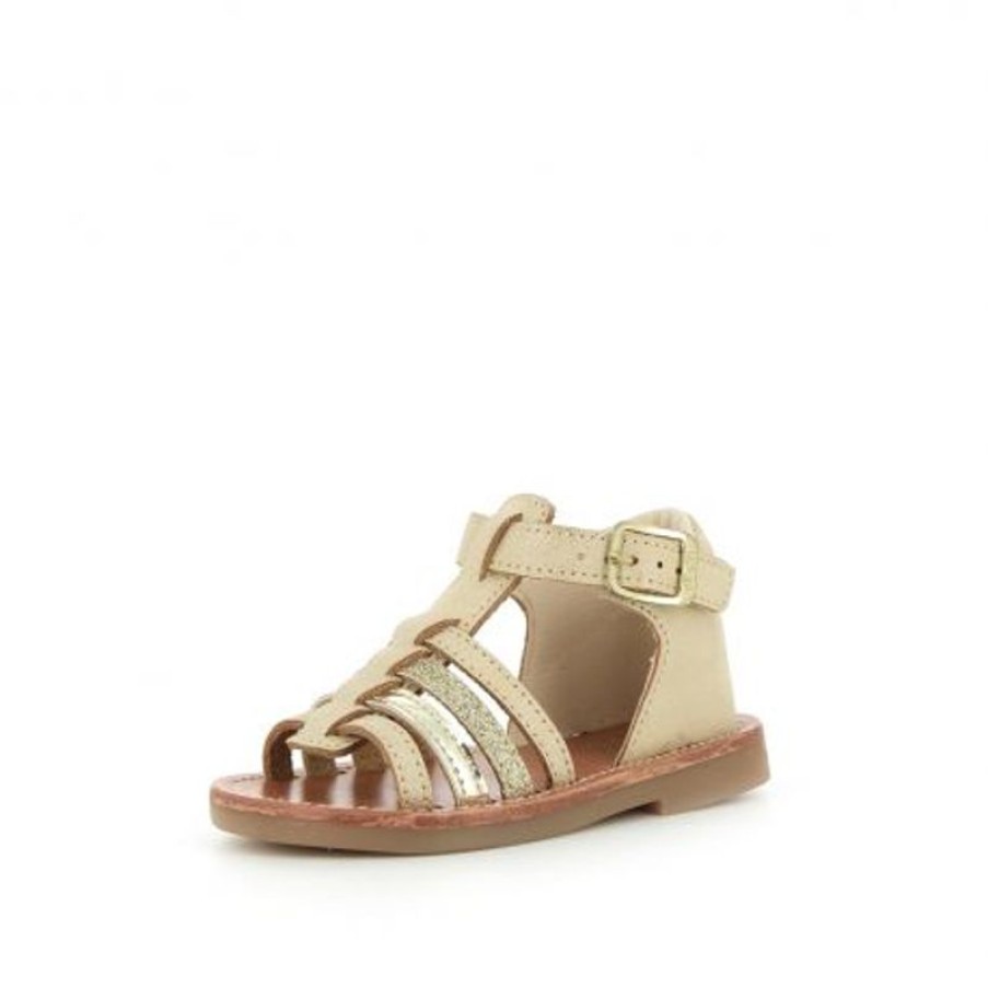 Bopy Sandales Fille | Regane Or