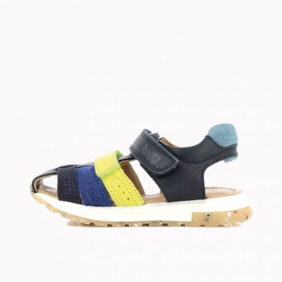 Bopy Sandales Garcon | Emile Bleu Multi