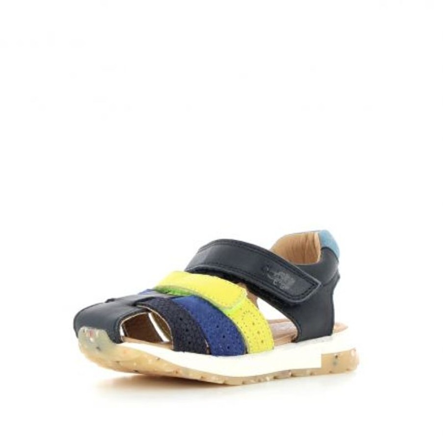 Bopy Sandales Garcon | Emile Bleu Multi