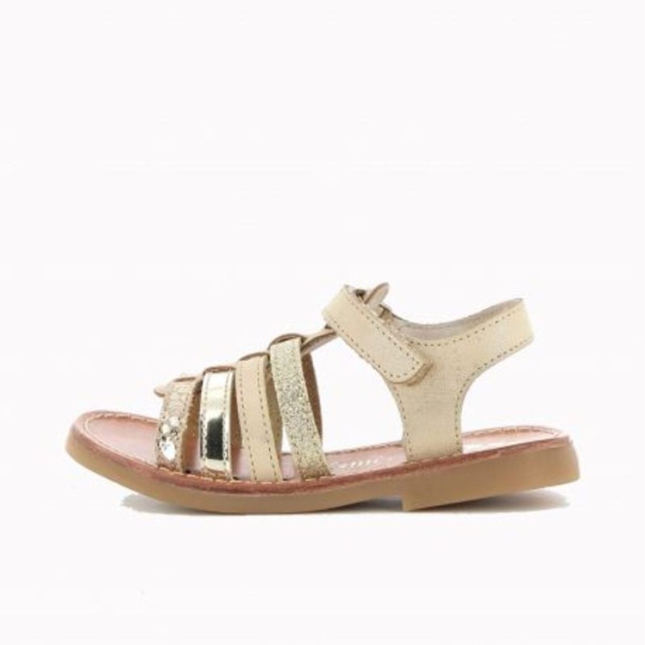 Bopy Sandales Fille | Elboro Or