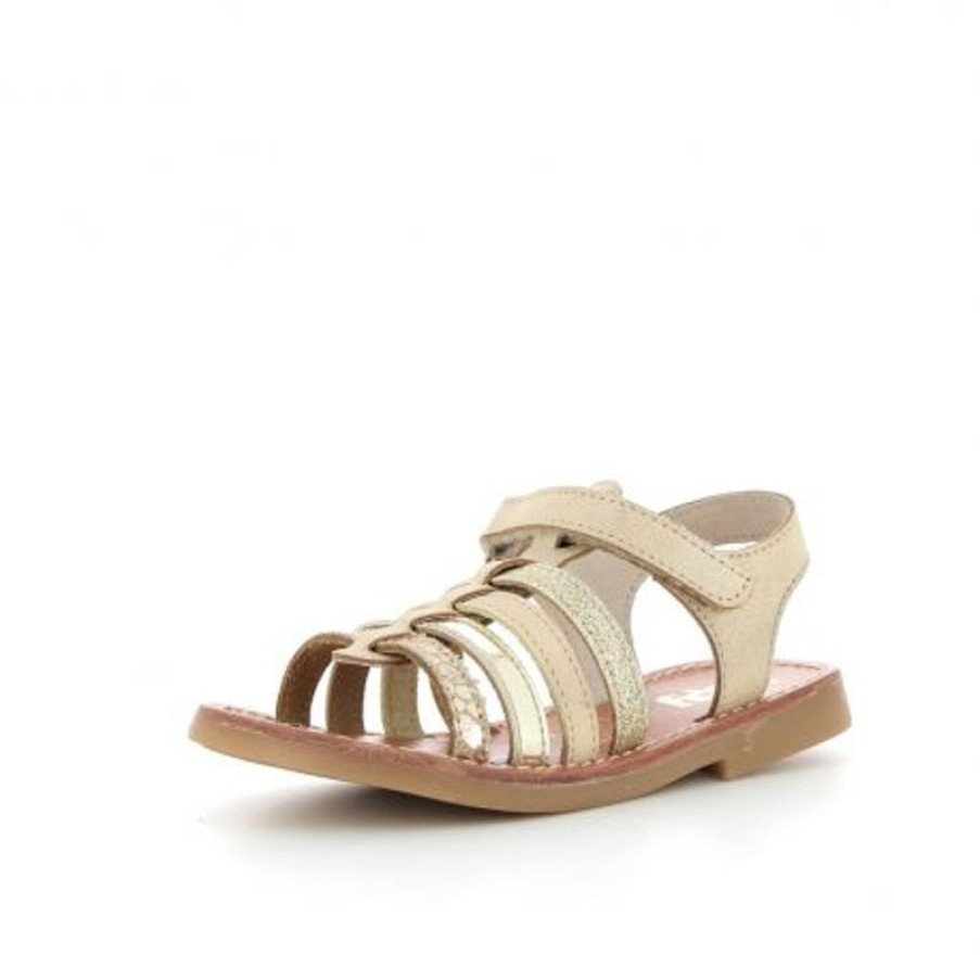Bopy Sandales Fille | Elboro Or