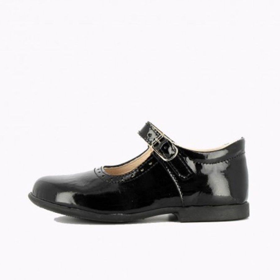 Bopy Ballerines Fille | Savenay Noir Vernis