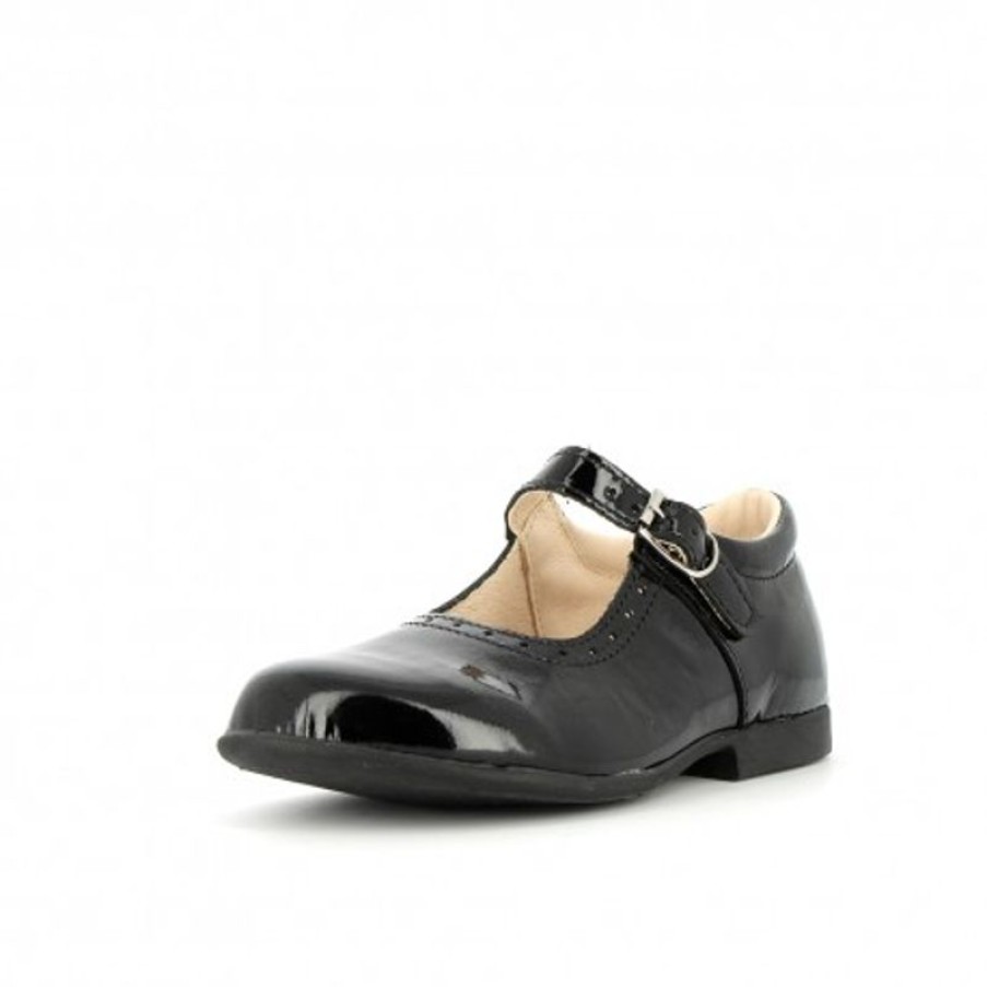 Bopy Ballerines Fille | Savenay Noir Vernis