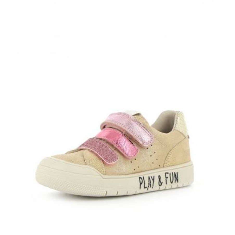 Bopy Baskets Fille | Salto Or/Rose