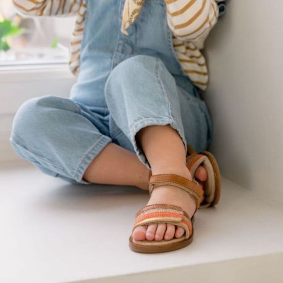 Bopy Sandales Fille | Espavel Caramel/Multi