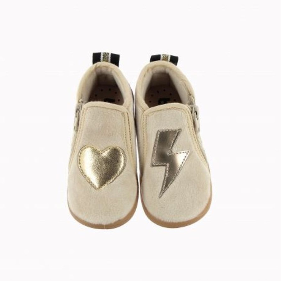 Bopy Chaussons Fille | Aclaire Ecru