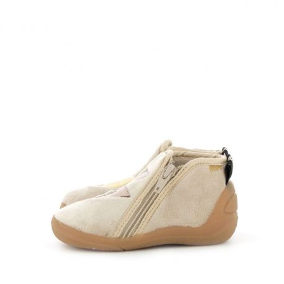 Bopy Chaussons Fille | Aclaire Ecru