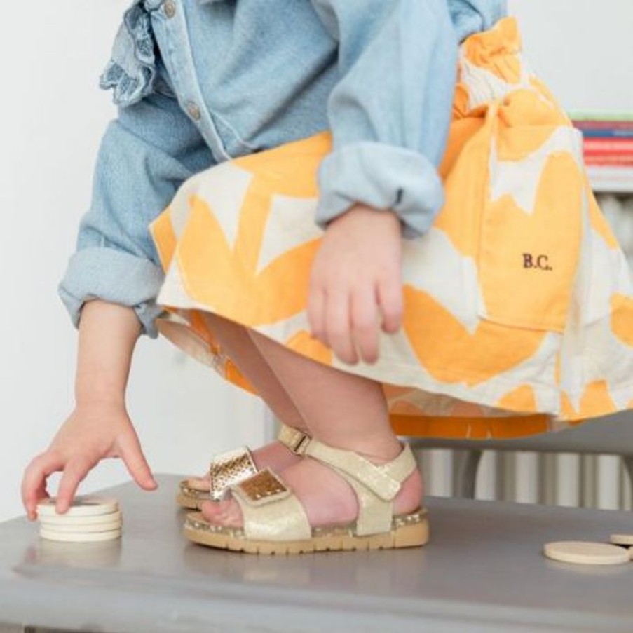 Bopy Sandales Fille | Eberta Or
