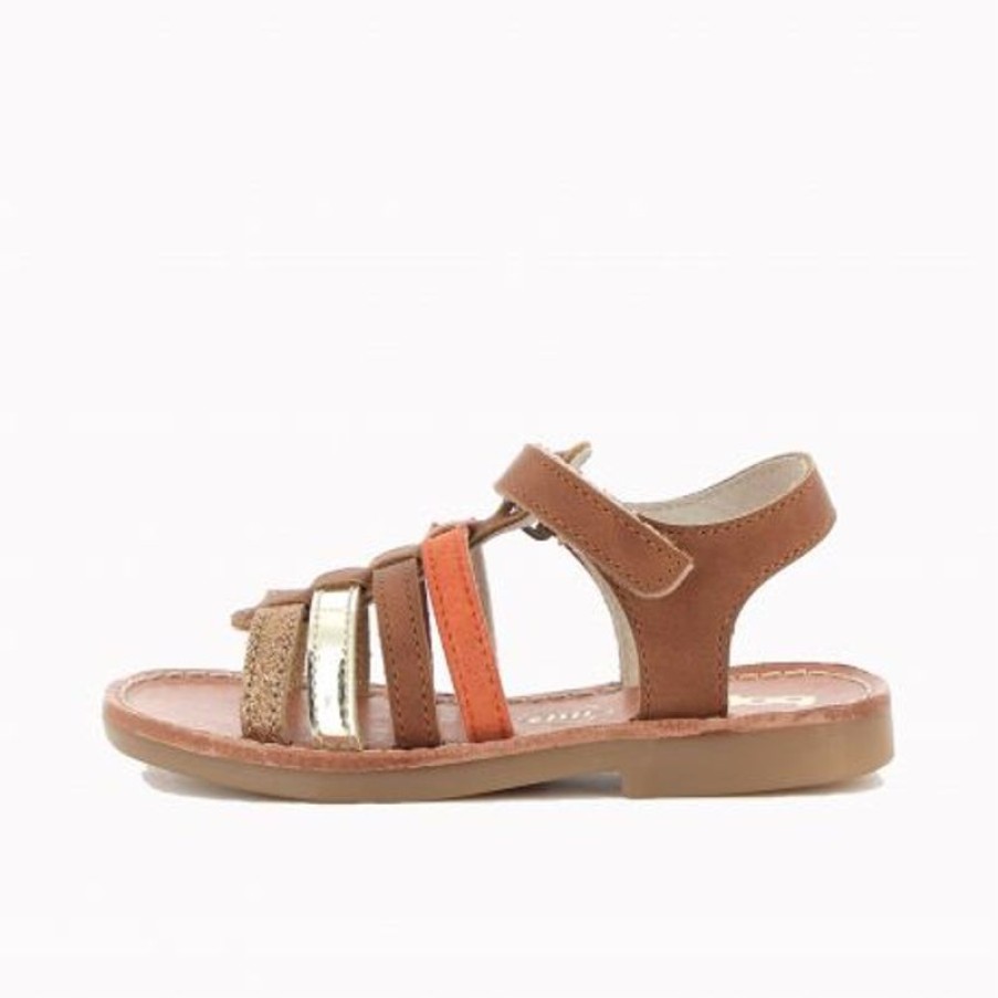 Bopy Sandales Fille | Elboro Caramel