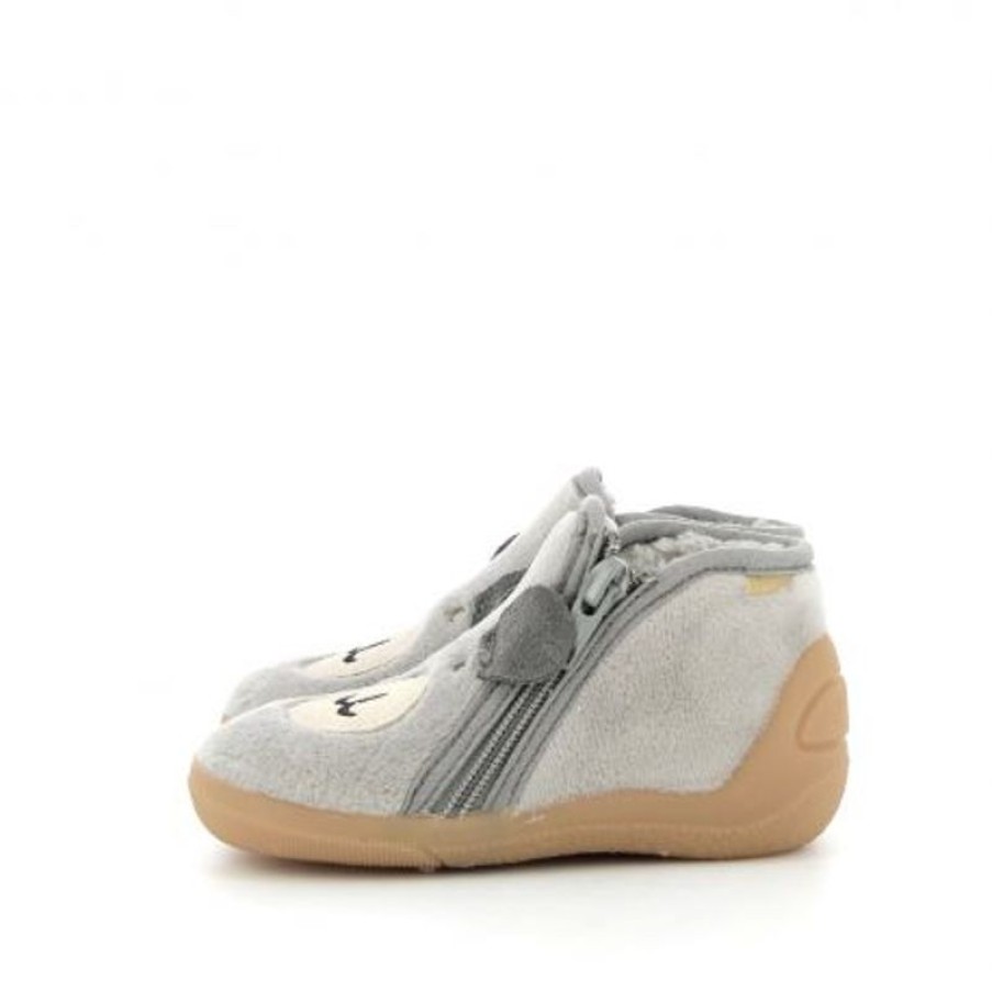 Bopy Chaussons Fille | Animo Gris