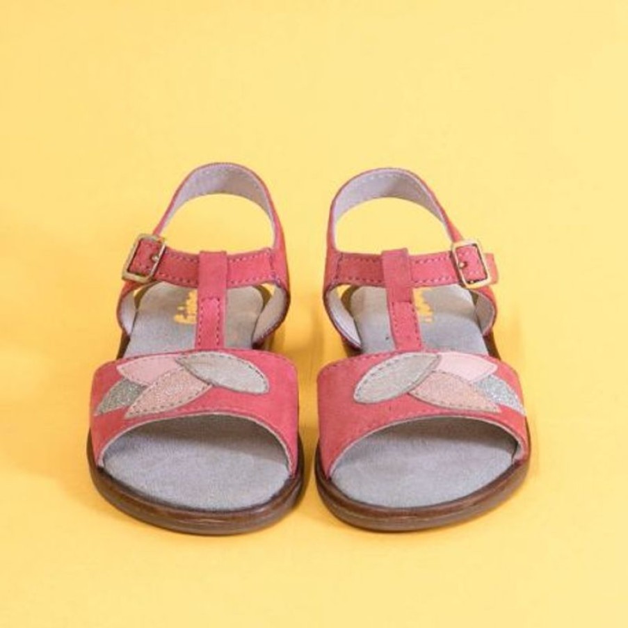 Bopy Sandales Fille | Epice Corail
